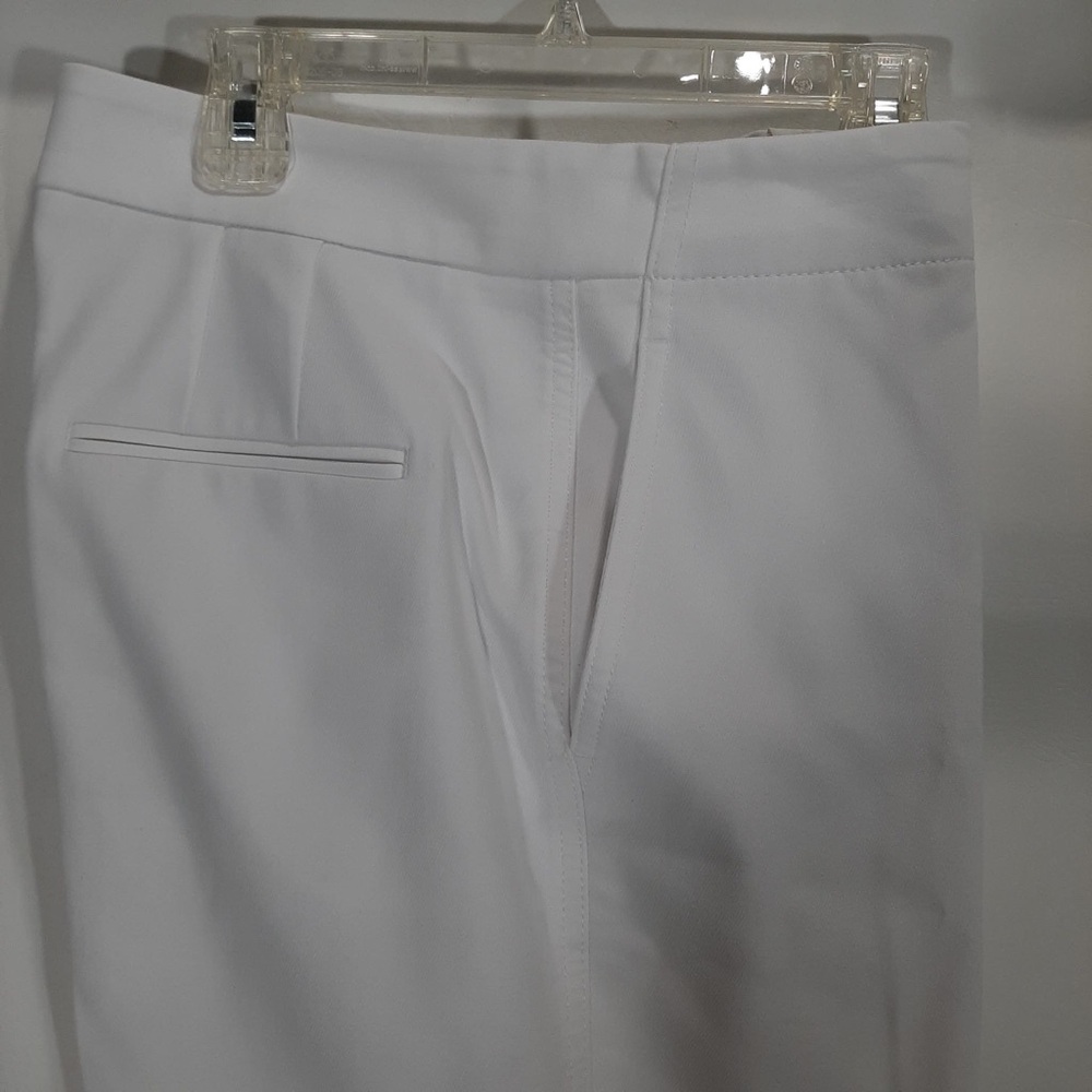 NWOT Ann Taylor cropped white pants 10P - Picture 9 of 12